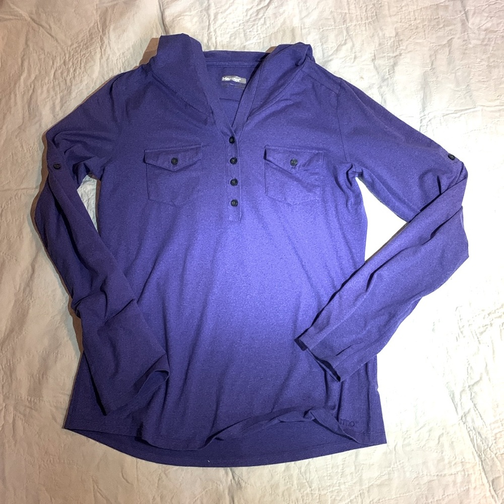MARMOT Long Sleeve Hooded Top